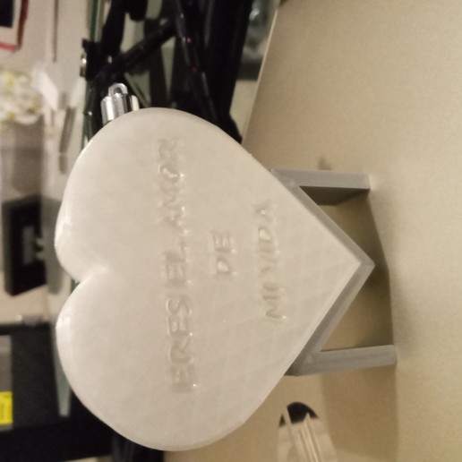 heart lamp 3D print model - Mito3D