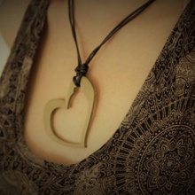 collana cuore gioielli la gioiello anello per chiavi art 3d print model - Mito3D
