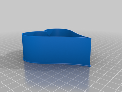 heart nestable box v2 Various thing 3d print model - Mito3D