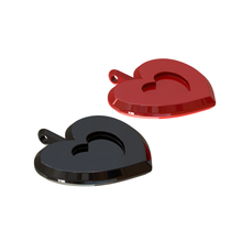 heart pendant key holder 3d print model - Mito3D
