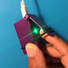Herzfrequenz-sensor-box gadget arduino box techno Gehäuse Herz sensor einfach Anfänger 3d print model - Mito3D
