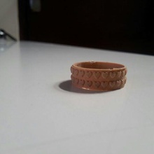 cuore anello gioielli Stampa 3d brahmabeej 3d print model - Mito3D