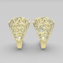 heart rings v2 jewelry ring 3d print model - Mito3D
