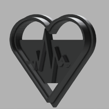 heart shaped cookie cutter home cooking food 3d print model - Mito3D