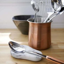 cuore a forma di mestolo forcella supporto per tè e caffè casa famiglia tbale il cucchiaio la piastra cucina titolare cena cottura 3d print model - Mito3D