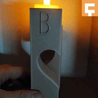 heart shaped tea light holder Home romantic 3d print model - Mito3D