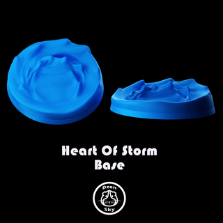 coração tempestade base dnd descobridor jogos d fantasia areia água deserto furacão jogo guerra tampo mesa 3d print model - Mito3D