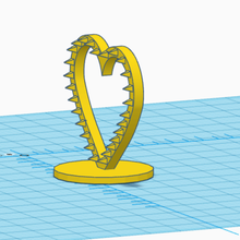 kalp 3d yazdırılabilir tuzak çeşitli onu mevcut hediye valentine romantizm Romantik komik aşk dekorasyon masa 3d print model - Mito3D