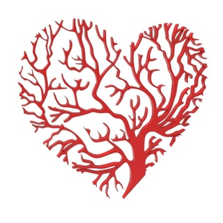heart tree life art logo wall 3d print model - Mito3D