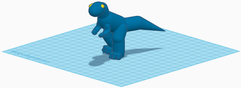 corazón tiranosaurio serie omae masou dinosaurio rex modelo animal anime 3d print model - Mito3D