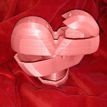 kalp Sevgililer Günü çeşitli 3d print model - Mito3D