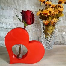 Herz Vase Architektur Blume Container 3d print model - Mito3D