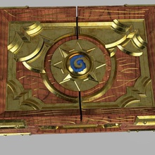 hearthstone-box-Karte Spiel Wirt prop box fantasy Ruhestein - Karte warcraft Welt wow 3d print model - Mito3D
