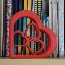 hearts various 3d print model - Mito3D