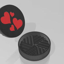 hearts grinder 3d print model - Mito3D