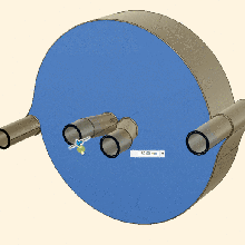 heat exchanger spiral tool 3d print model - Mito3D