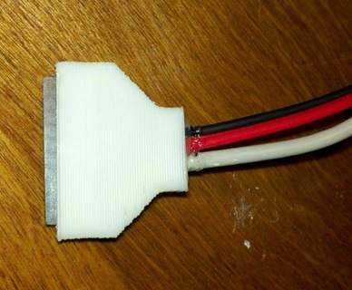 chauffé construire Plate forme connecteur hbp makerbot câble catégorisé 3d print model - Mito3D