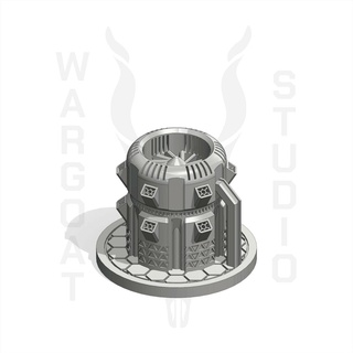 heater heating unit objective infinity infinitythegame wargaming scenery 28mm terrain 3d print model - Mito3D
