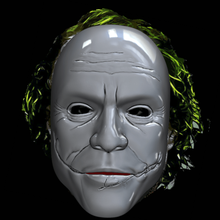 heath ledger joker mask batman movie cosplay video games halloween holliday 3d print model - Mito3D