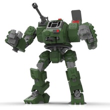 artillería pesada walker figura de acción gadget mahine el robot la heavywalker pesado juguete 3d print model - Mito3D