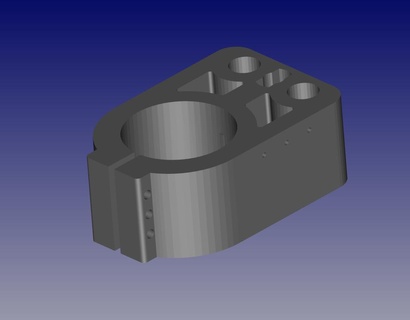 pesado dever 3018 pró z axis fuso suporte cnc máquina Ferramentas aparelhos roteador casa faça 3d print model - Mito3D