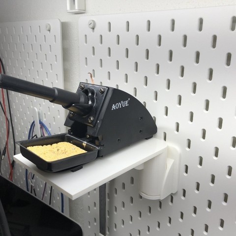 heavy duty piattaforma girevole ikea skadis casa supporto organizzazione 3D print model - Mito3D