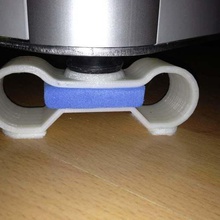 heavy duty vibration damper leapfrog creatr tool 3d printer accessories noise cancelling 3d print model - Mito3D