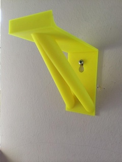 heavy duty wall holder hook 3d print model - Mito3D