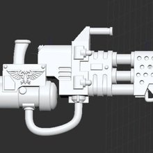 lourd lance-flammes - inconnu motif jeu warhammer 40k jeux 3d print model - Mito3D