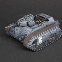 pesado flamer hellhound w40k inferno cañón juego de juguete la guardia imperial 3d print model - Mito3D