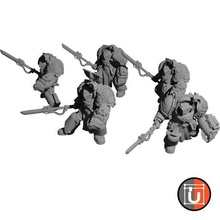 heavy grey space soldiers game toy 3d print model - Mito3D