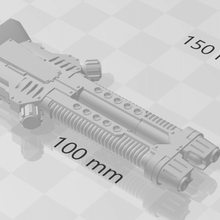 schwere Geschütze shiv Fleischfresser Spiel 40k 3d print model - Mito3D