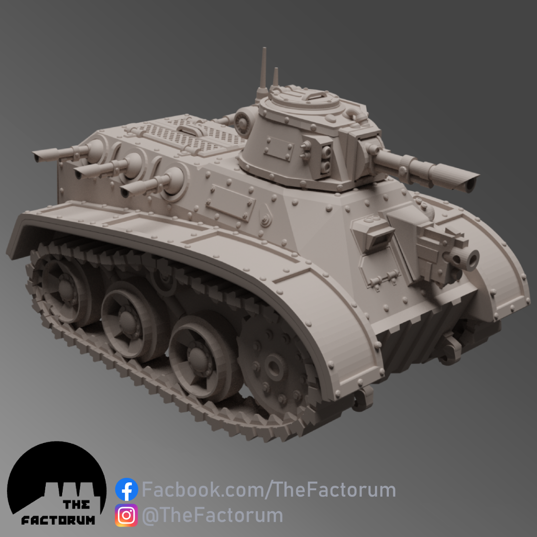 ağır piyade Ulaşım pre supported oyun sci fi fantezi tank Ordu koruma araç 28mm zırhlı apc imparatorluk 3D print model - Mito3D