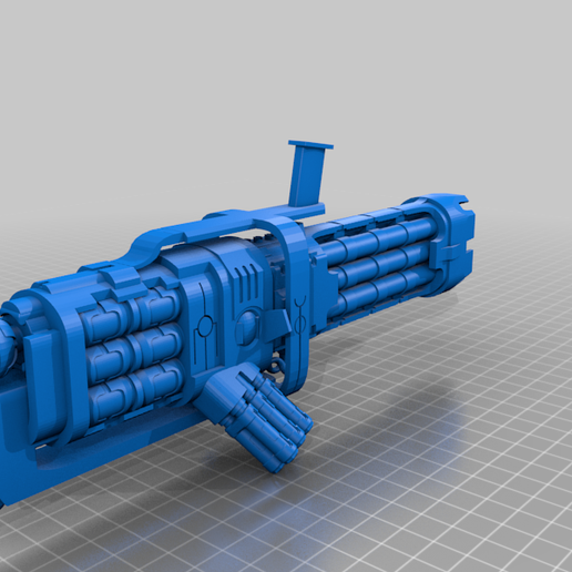 heavy multi blaster scorpion bois 40k warhammer40k warhammer wh40k hobby 3D print model - Mito3D