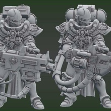 heavy nun -n- more guns game games 3d print model - Mito3D