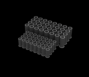 lourd dépensé munitions boyaux balles terrain basse minis wargaming 3d print model - Mito3D