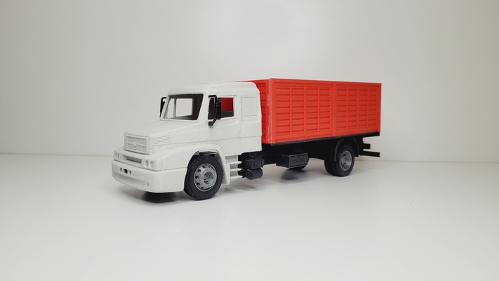 pesante camion 1634 in 1 32 scala assemblaggio kit modellazione miniatura 3d print model - Mito3D