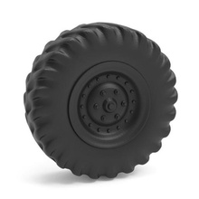 heavy truck wheel game allterrain cyberpunk offroad printable mold scale rc car vehicle tire 3d print model - Mito3D
