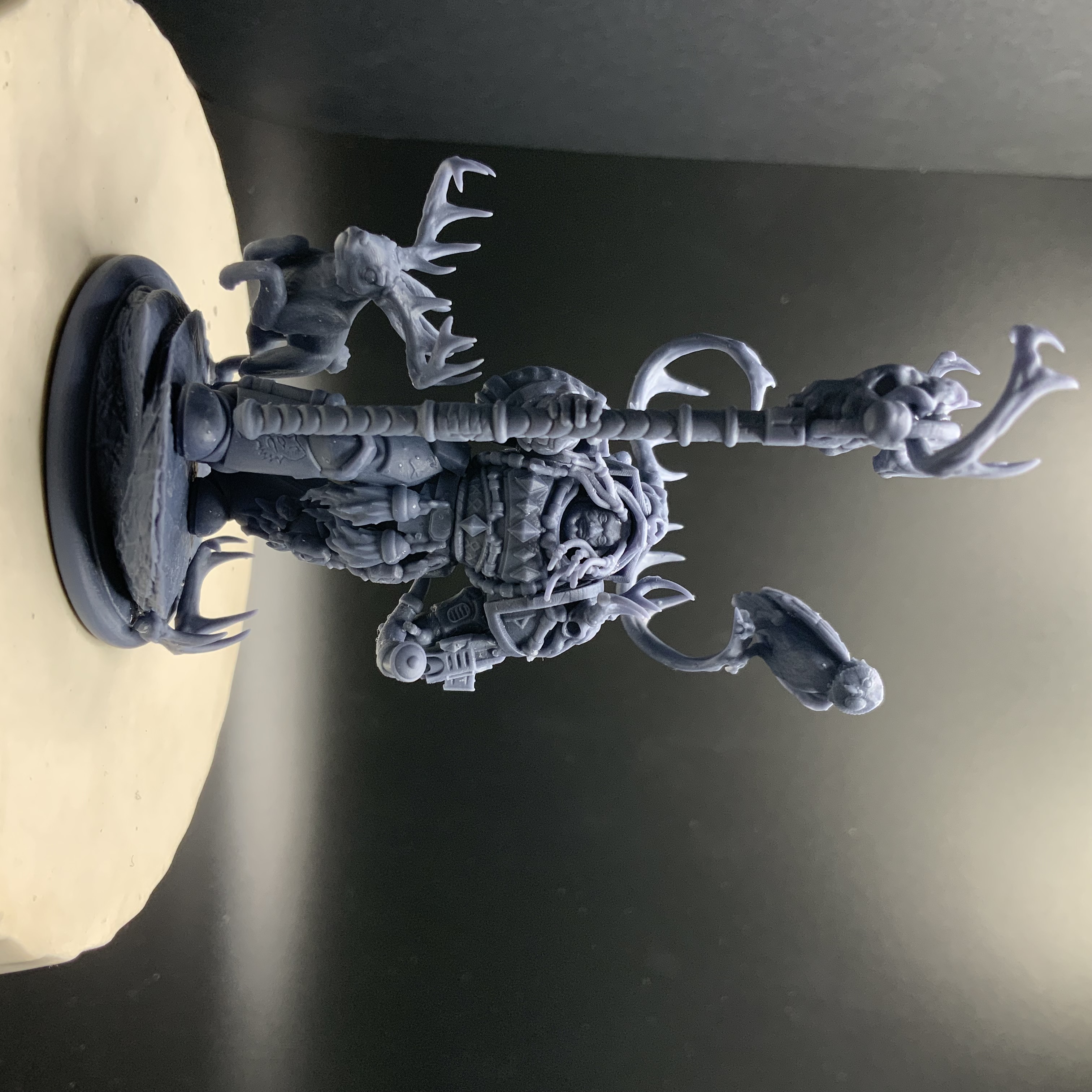 pesante vichingo campioni miniatura tavolo guerra gioco vichinghi sci fi dreadlocks Accessori teschi bibliotecario cappellano Capitano capitolo maestro 28mm carattere animali domestici animale compagni 3D print model - Mito3D