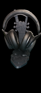 pesados auriculares pedestal 3d print model - Mito3D