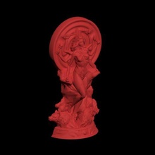 hecate hekate diosa stl v3 3d print model - Mito3D