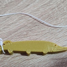 brochet bissanzeiger mordre indicateur pêche gadget ange barre 3d print model - Mito3D