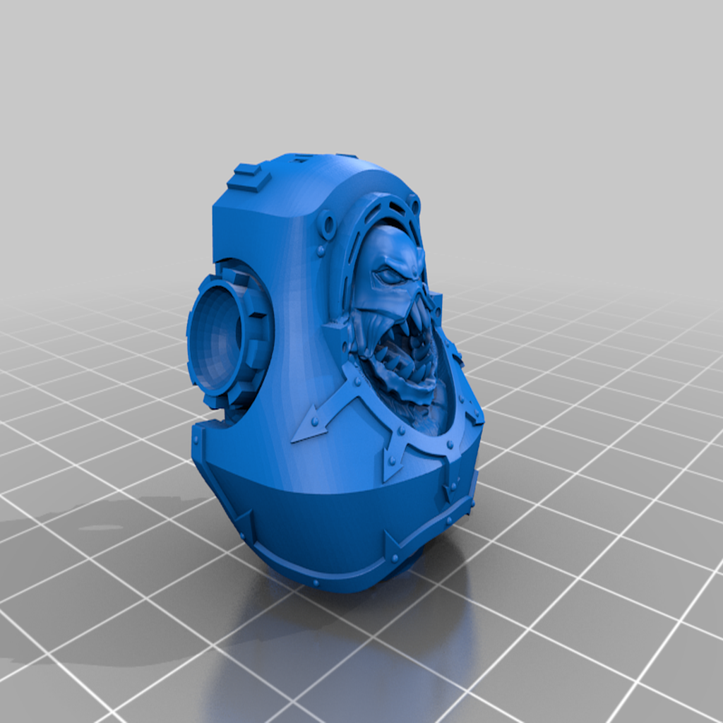 hecker hazırlanmış Muhafız zırh 40k Warhammer modeller Sanat 3D print model - Mito3D