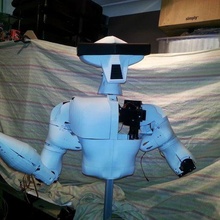 Hector vie dimensionné humanoïde robot robotique 3d print model - Mito3D