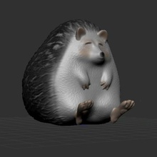 hedgehog game 3d print model - Mito3D
