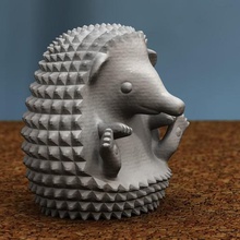 hedgehog sitting game animals 3d print model - Mito3D