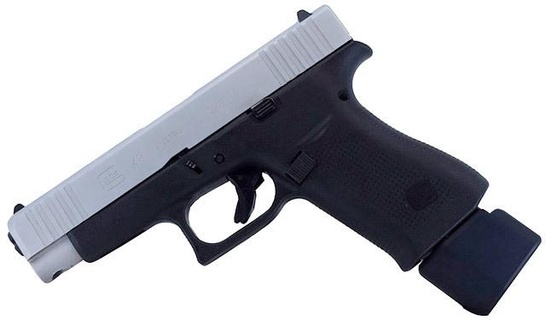 tacón glock cilindro acceso pistola gas glock17 glock18 3d print model - Mito3D