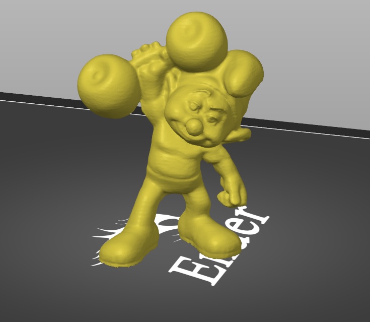 lourd schtroumpf jouet 3D print model - Mito3D