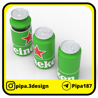Heineken konteyner konteyner depolama Heineken 3d print model - Mito3D