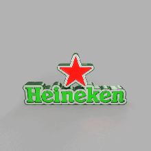 Heineken Led Lamba 3d print model - Mito3D